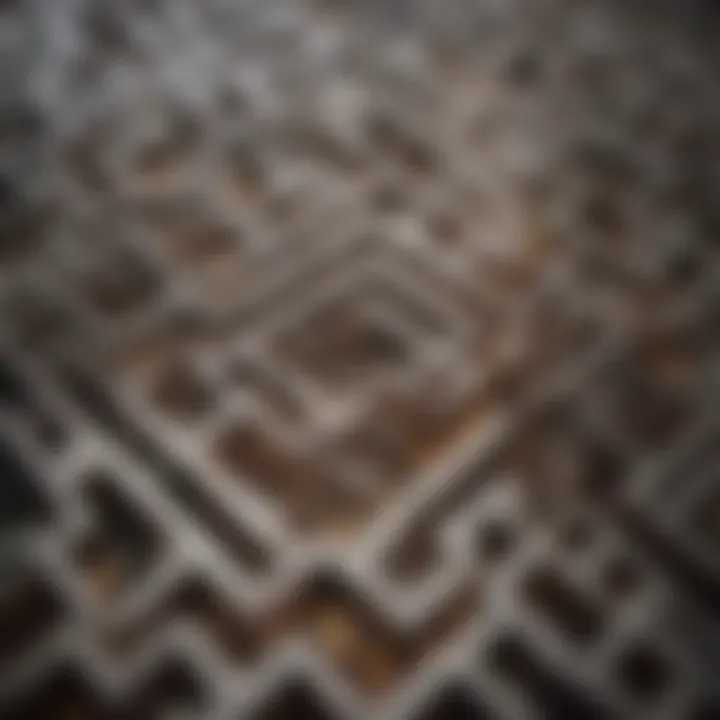 An intricate maze puzzle symbolizing critical thinking