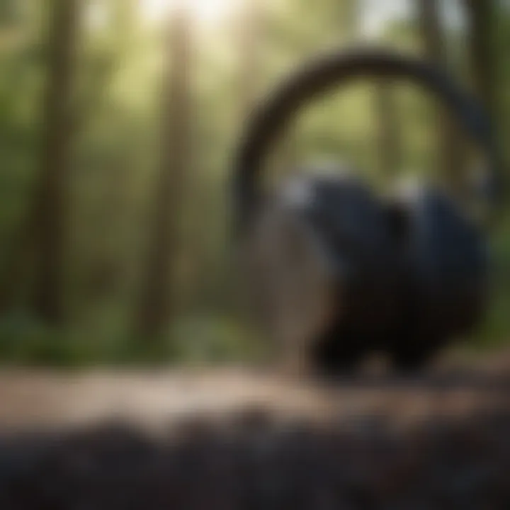 Mindful listening experience with headphones