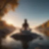 A serene landscape symbolizing inner peace