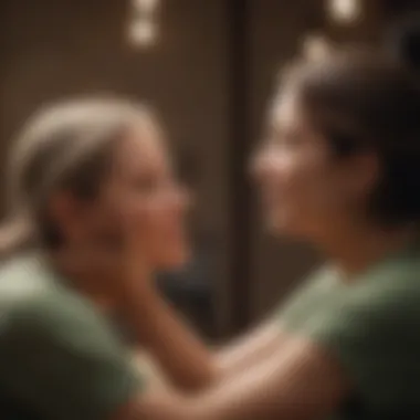 Familial Connections A heartwarming moment illustrating familial bonds