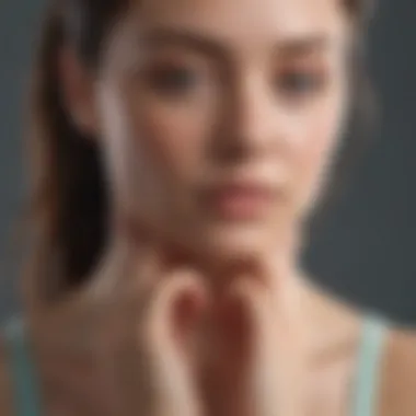 Embracing Self-Love A self-reflective image symbolizing self-love