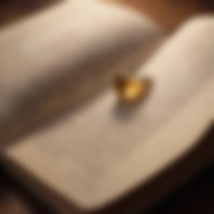 An open book with quotes illuminating the path to wisdom