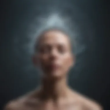 A visual representation of brainwaves during meditation