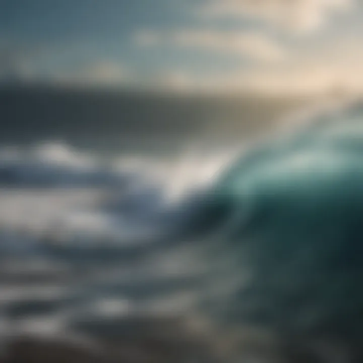 An abstract representation of emotional waves
