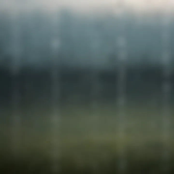 A close-up of rain droplets on a window, symbolizing tears and quiet reflection.