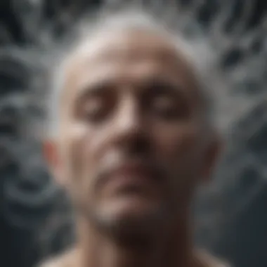 Chaos and Clarity of the Mind An abstract representation of the mind's chaos and clarity