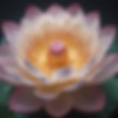 A close-up of a lotus flower symbolizing mindfulness and awakening
