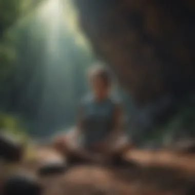 Mental Clarity and Emotional Resilience Visualization of mental clarity and emotional strength