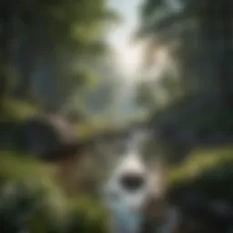A serene landscape representing tranquility and mindfulness