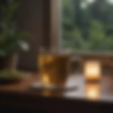 Calming Elements for a Restful Night Calming nighttime routine elements like dim lights and herbal tea