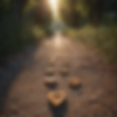 Navigating the Pathway to Love A pathway symbolizing the journey of dating
