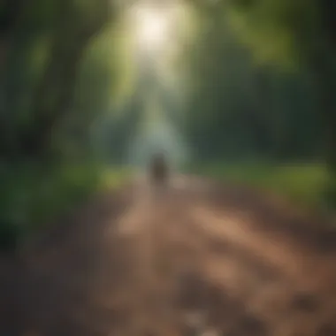 Journey of Self-Discovery A peaceful landscape signifying personal growth and self-discovery