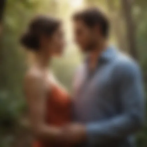 A serene setting symbolizing new beginnings in romantic pursuits