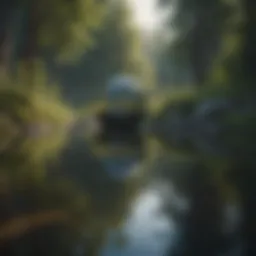 A serene landscape reflecting tranquility.