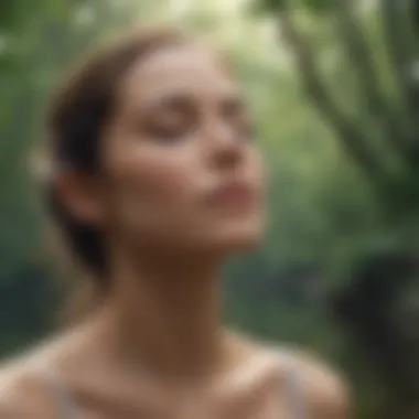Embracing Nature for Self-Discovery A serene nature scene symbolizing self-reflection