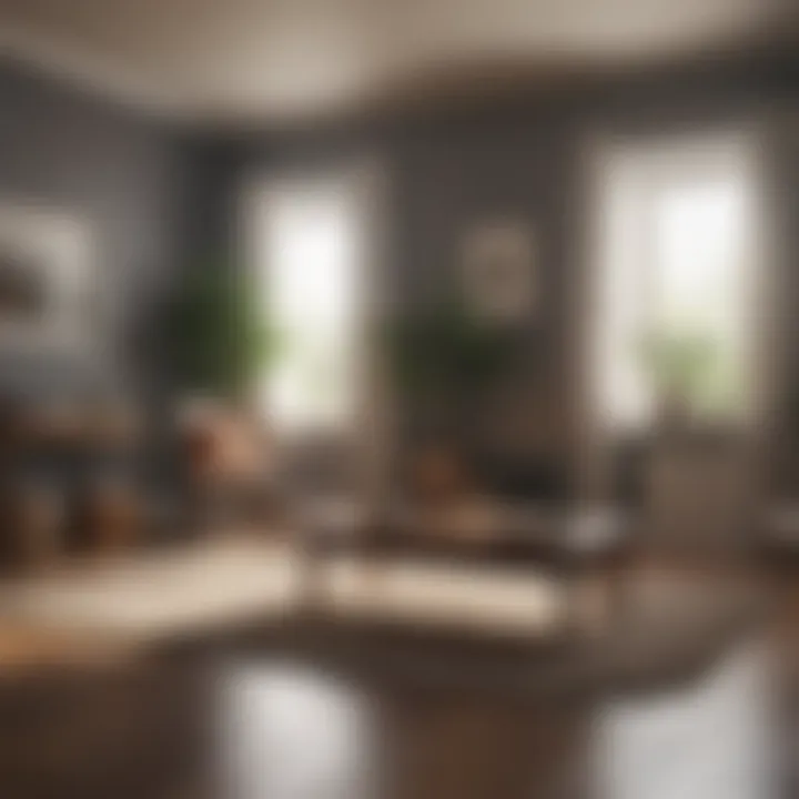 A calm room setup conducive to focus
