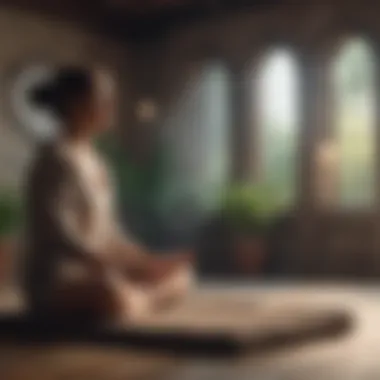 Mindfulness meditation session