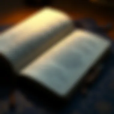 The Power of Positive Affirmations A journal open with uplifting quotes and affirmations written inside