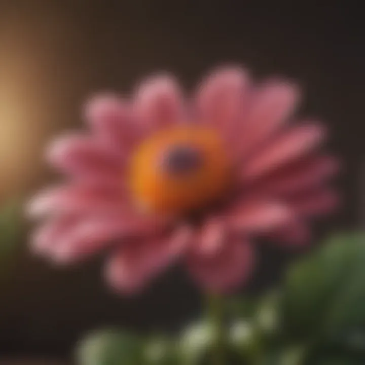 A close-up of a blooming flower symbolizing growth and renewal
