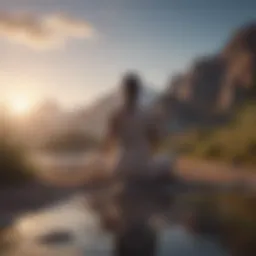 A serene landscape symbolizing inner peace and self-reflection.