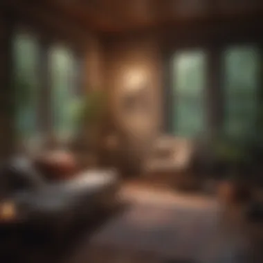 Self-Care Sanctuary A cozy reading nook with self-care essentials