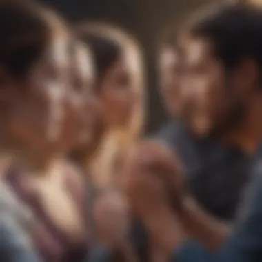 The Power of Supportive Relationships A group of friends supporting each other