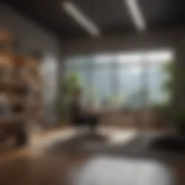 Creating a Conducive Environment for Focus An organized workspace that promotes concentration and productivity.
