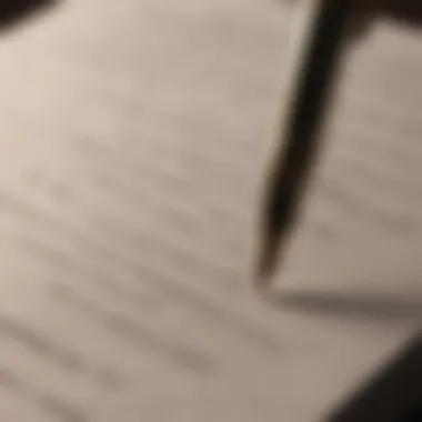 The Power of Self-Reflection Close-up of a journal and pen, symbolizing reflection.