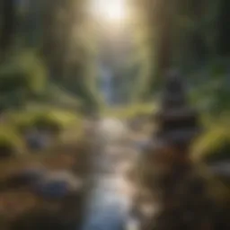 A serene landscape symbolizing healing and recovery