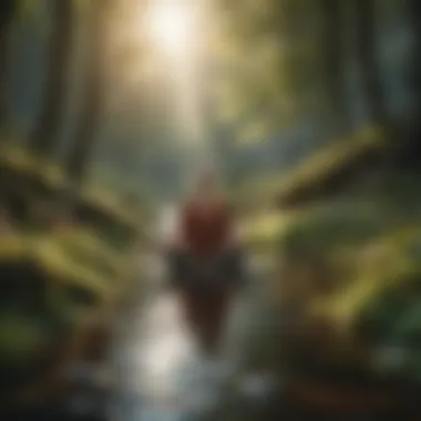 A beautiful nature scene, symbolizing the connection between gratitude and the appreciation of the world around us.