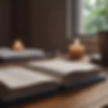 Reflective Journaling: A Tool for Self-Discovery A journal open with reflections on emotional experiences