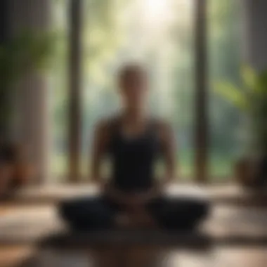 Meditation session promoting mental clarity
