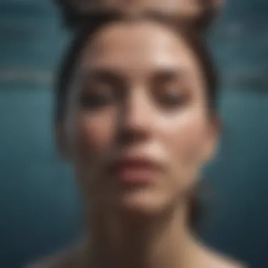 Journey of Self-Discovery A reflection in water representing self-exploration