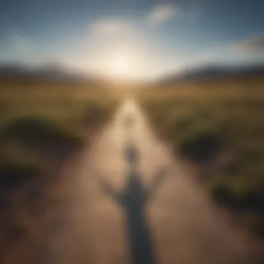 The Path to Confidence A conceptual graphic showing the journey from low self-esteem to confidence