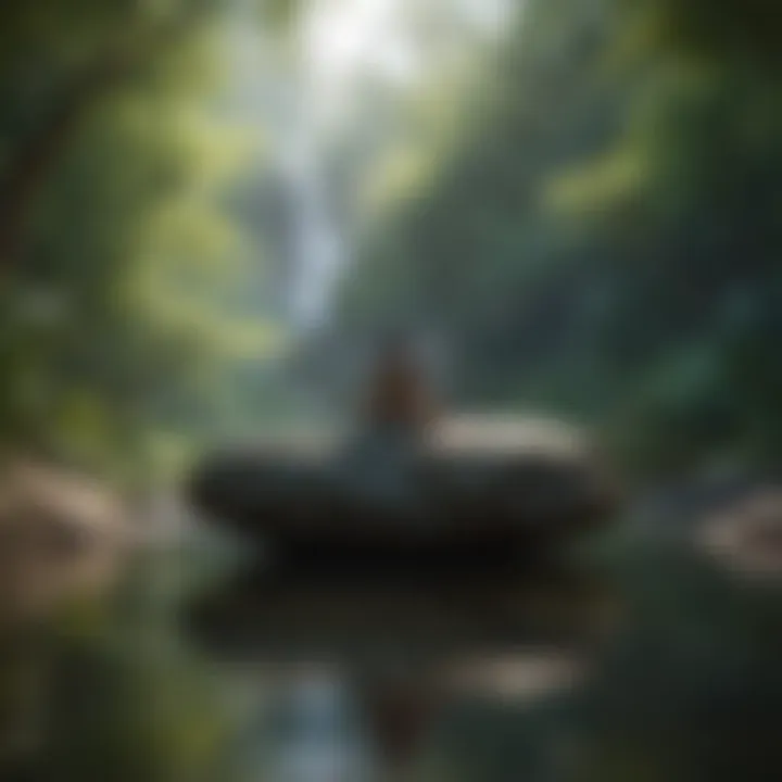 Image depicting a serene environment for relaxation