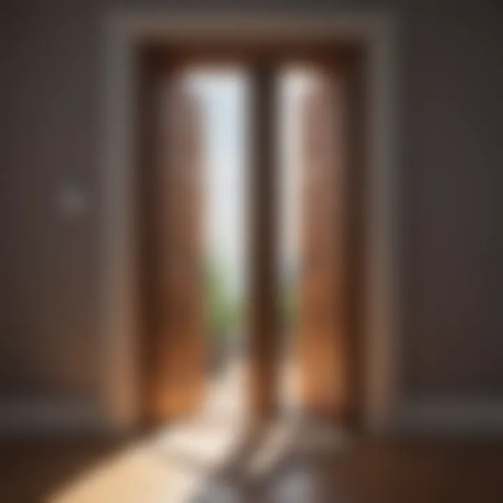 An open door leading to a bright future, illustrating new beginnings.