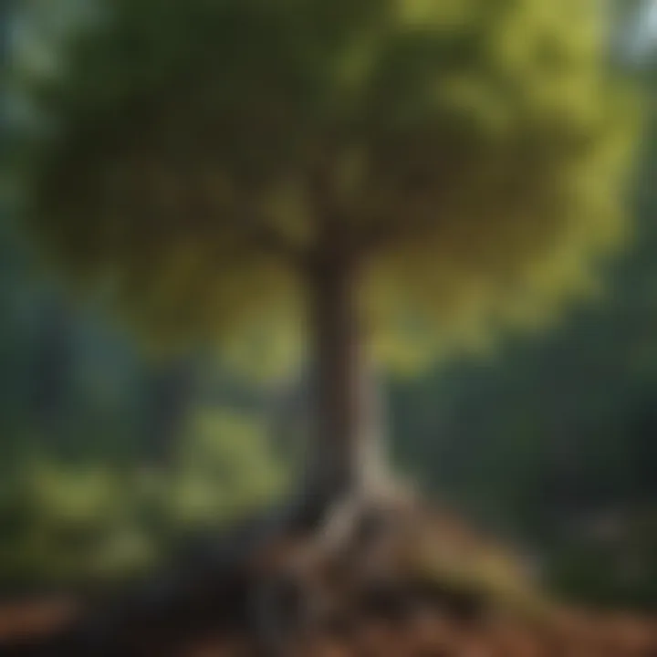 A vibrant tree symbolizing emotional intelligence