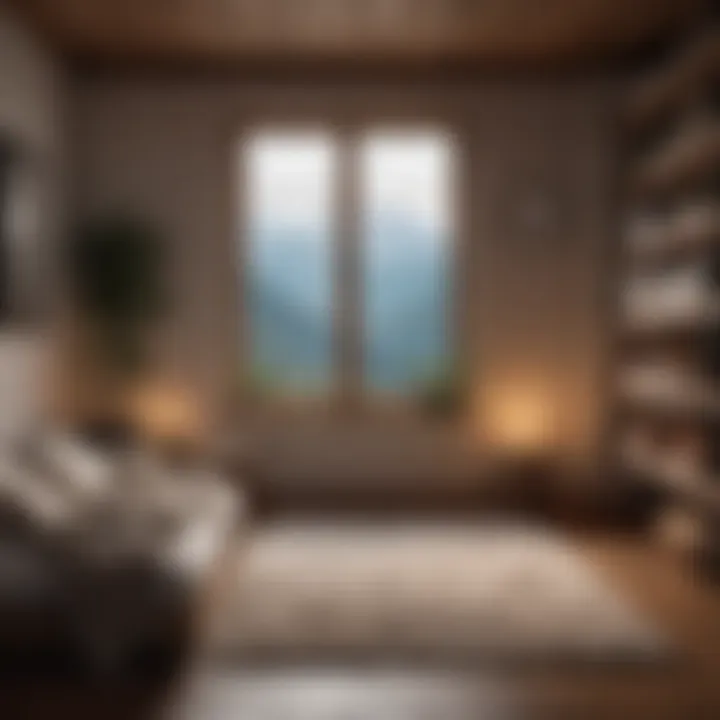 A cozy reading nook filled with soft pillows and a warm blanket, inviting relaxation and introspection.