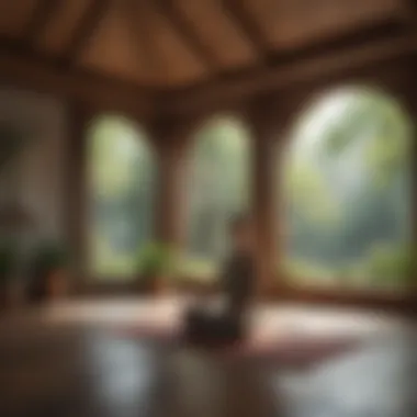 Tranquil environment for meditation
