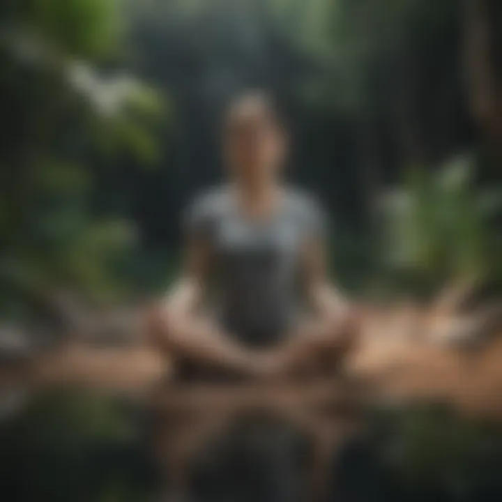 Illustration of diverse meditation techniques