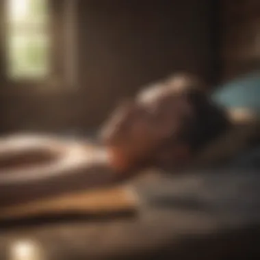 Mindfulness Practices for Better Sleep Relaxing visuals depicting mindfulness practices