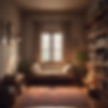 Escape into Reading A cozy reading nook with soft light and calming decor
