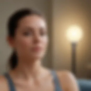 Visualization of therapeutic techniques integrated in MoodFit