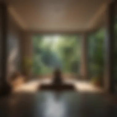 Designing a Meditation Space A calming meditation area designed for relaxation