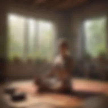 Embracing Lifestyle Changes for Emotional Balance A peaceful setting illustrating the benefits of lifestyle changes.