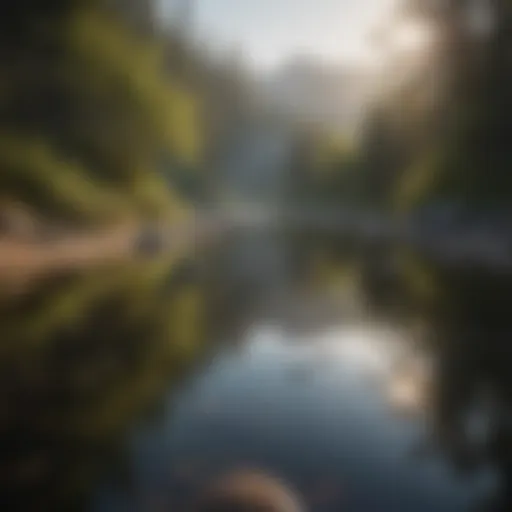 A serene landscape symbolizing tranquility and peace.