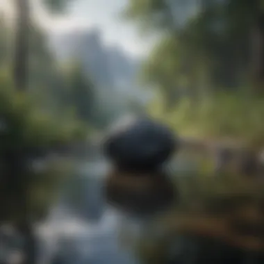 Finding Calm Amidst Chaos A serene landscape reflecting tranquility and peace