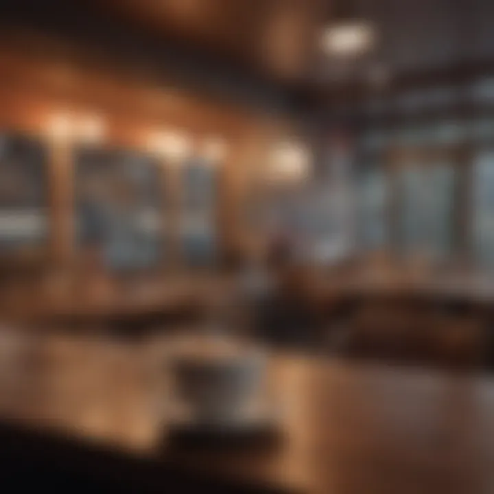 A cozy coffee shop encouraging social connections