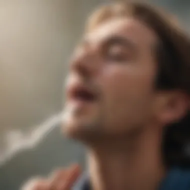 Harnessing the Power of Breath A visual representation of calming breathing techniques