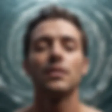 Visualizing Emotional Waves Abstract representation of fluctuating emotions